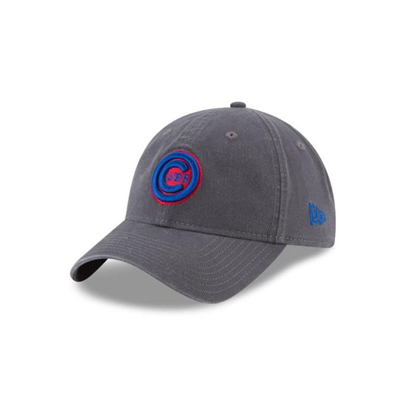 MLB Chicago Cubs Core Classic 9Twenty Adjustable (YKR3628) - Grey New Era Caps